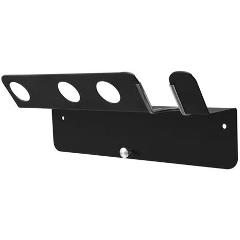Porte sèche cheveux suspendu pour sèche-cheveux supersonique, noir (1/5)