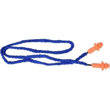 Bouchon d'oreille en silicone anti-bruit TBEST - Blanc - Réduction sonore 29 db (1/4)
