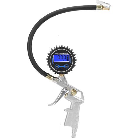 Gonfleur de pneu numérique - Manomètre professionnel haute précision (0-200 PSI) (1/5)