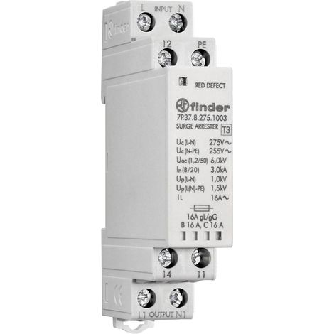 Finder 7P.37.8.275.1003 7P.37.8.275.1003 Scaricatore di sovratensioni 1 pz.