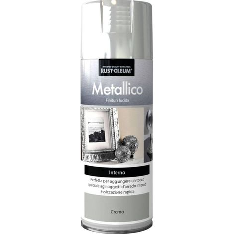 Vernice spray brillante universale alta qualità colore trasparente 400ml (1/3)