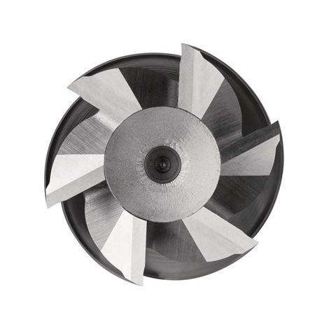 Fraise C273 DIN 844 L D.28mm Coupe-L.90mm HSS-E-PM Brut 30 degrés Z.6 DO (1/3)