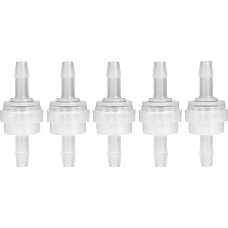 Stück Kunststoff-Rückschlagventil, Einwegventil für die Wasseraufbereitung (5 mm)