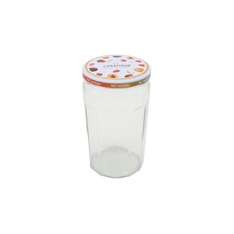 1 Barattoli di Marmellata 650ml ø82mm Pack da 4 - Le Pratique