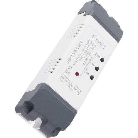 2200-W-Funkfernbedienungsmodul, 3 Modi, 2 Kanäle, 433,92 MHz, Timer, Tippsperre, 85–250 V (1/5)
