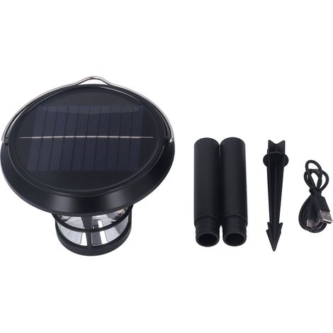 solaire d extérieur rond étanche avec boîtier ABS et