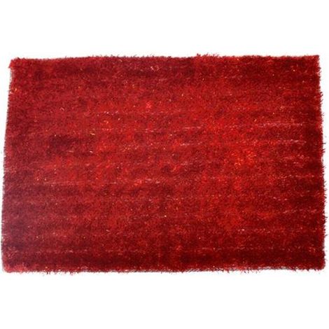 Tappeto rosso da salone arredo casa Pelliccia Base per Albero di Natale casa - MISURA: cm 80x120 (1/5)