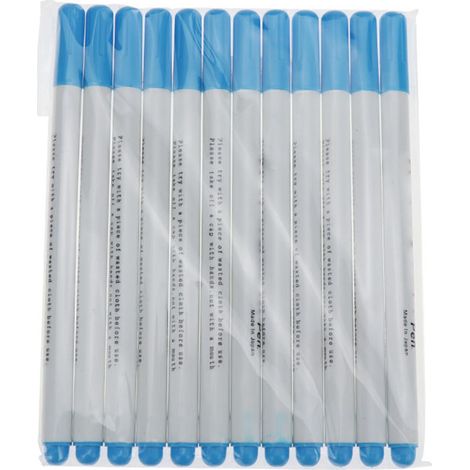 DIY-Stift für Vliesstoff, wasserlöslich, pneumatisch, zum Verblassen, Kreuzstichwerkzeug (1/2)