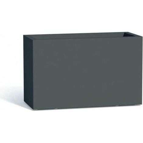 FIORIERA IN RESINA MONACIS FLOWERPOT H 50 cm. VARI COLORI - Colore: Antracite