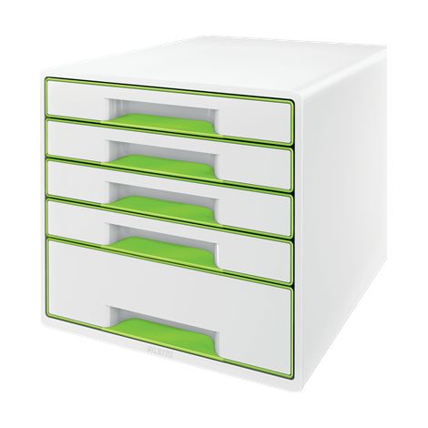 BUC LEITZ WOW DUAL VERDE/BLANCO 5CAJ. 52142054