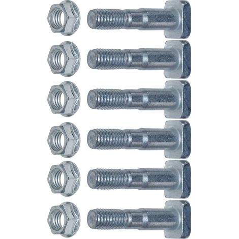 Kit d'écrou de goujon de barre, pour tronçonneuse Husqvarna 61 266Xp 268 272Xp 362 365 371 372, 501815701, 501 81 57-01 (1/5)