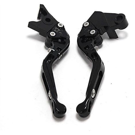 Leviers de frein et d'embrayage CNC pliables et extensibles, usinés au laser, pour Yamaha YZF R6 2017-2018 - J (1/5)