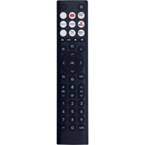 Télécommande pour téléviseur compatible avec Hisense ERF2G38H (1/5)