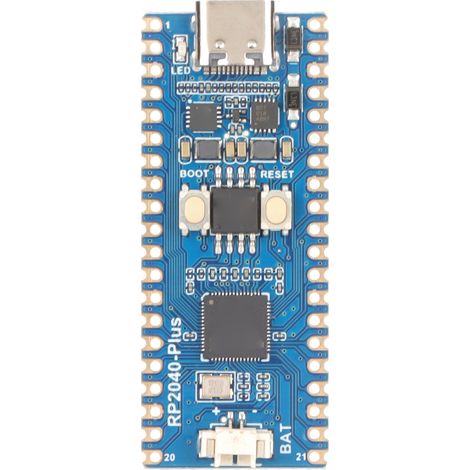 Carte de développement pour Raspberry Pi Pico, processeur double cœur USB-C, mémoire flash intégrée de 4 Mo, 26 broches.