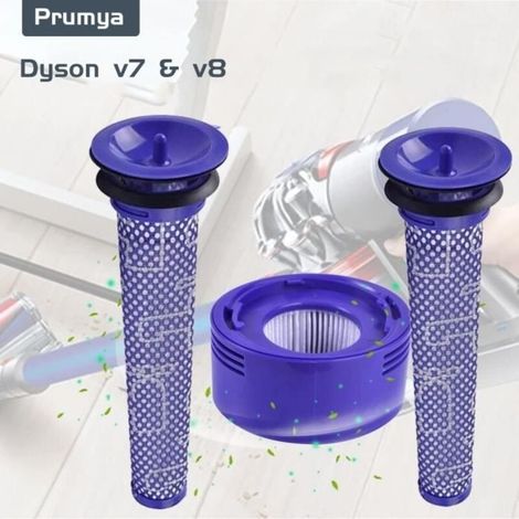 filtri per aspirapolvere compatibili con le serie Dyson V8 e V7, filtro di ricambio per V8 e V7