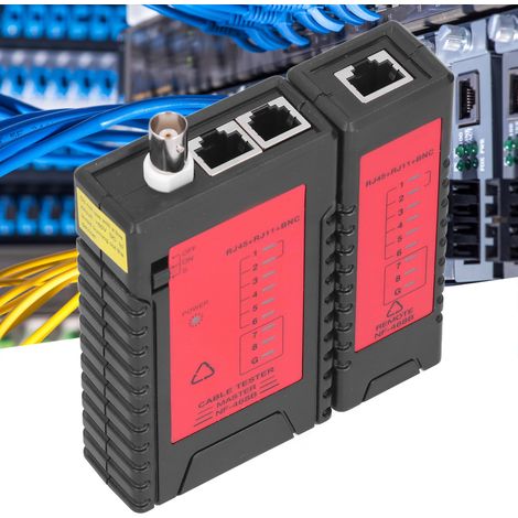 NOYAFA NF-468B Netzwerktester, Leitungssonde, Zustandsprüfer für Netzwerk-/Videokabel (1/5)