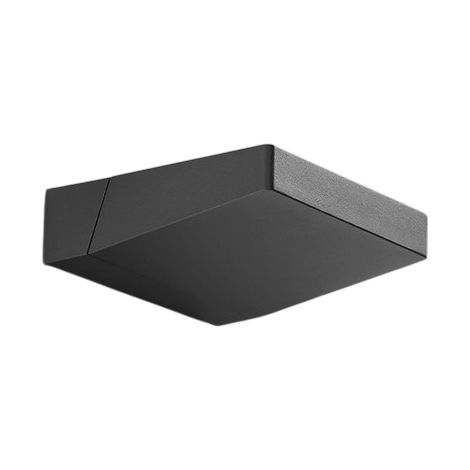 Giro - Applique murale LED 14W 3000K, orientable à 340, 1120 lm, IP54, 15x5x16 cm, anthracite - Perenz
