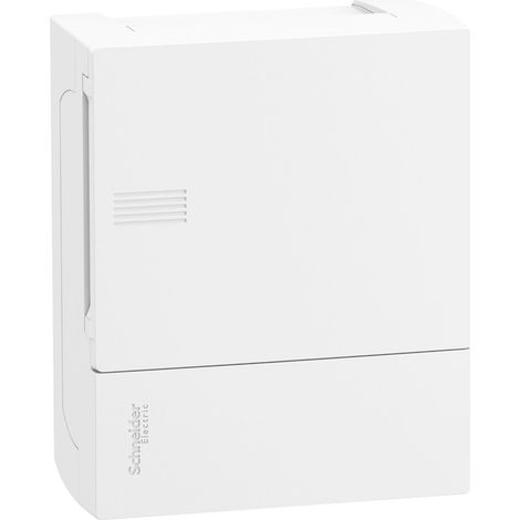 SCHNEIDER MIP10106 Mini PRAGMA scatola da superficie 6 moduli porta intera