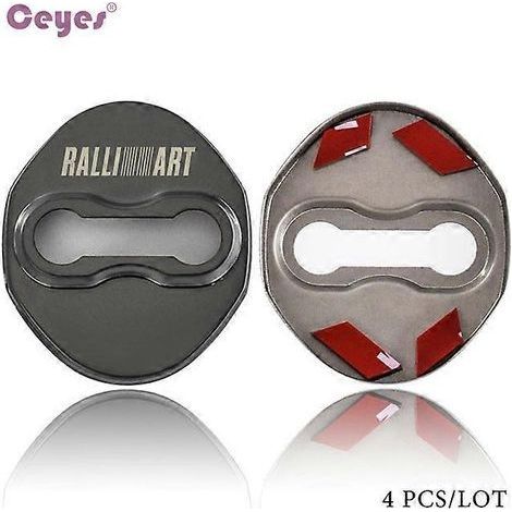 Étui de protection pour serrure de porte Ceyes Car Styling pour Mitsubishi Ralliart Outlander Lancer (lot de 4) (1/5)