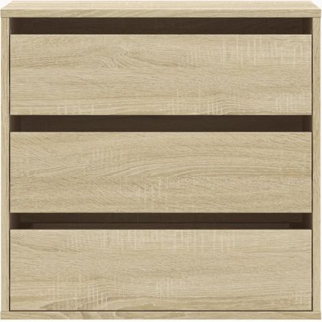 vidaXL Eckkommode Eiche Sonoma 60x41x58 cm Holz