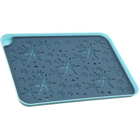 Égouttoir multifonctionnel et innovant de style nordique, rectangulaire, avec bac d'égouttage pour vaisselle, tasses, fruits et thé. (1/5)