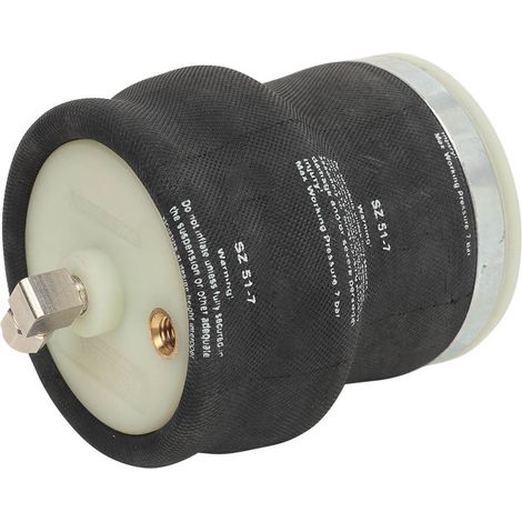 Ressort de suspension pneumatique de siège 0,1 à 1,0 MPa, soufflet d'air d'absorption des chocs pour siège conducteur de voiture, camion ou remorque (1/5)