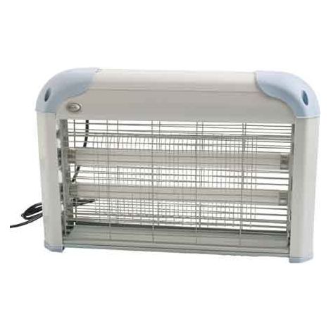ZANZARIERA ELETTRICA 2x10W - cm 39,5x11,5x30h - copertuta 60 mq