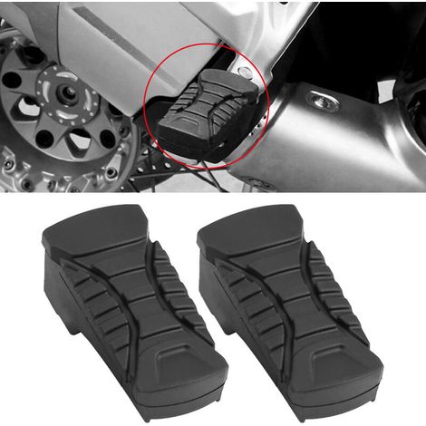 [NEVER USED] Motorcycle Rear Foot Pegs Rubber, 2 pieces motorcycle rubber non-slip rear foot peg plate, footrest pedal foot peg cover set R1200GS R1200GS ADV 2014-2017