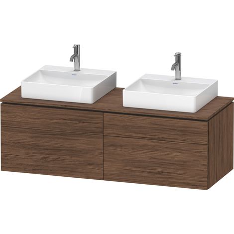 Duravit L-Cube Konsolenwaschtischunterbau wandhängend, inklusive