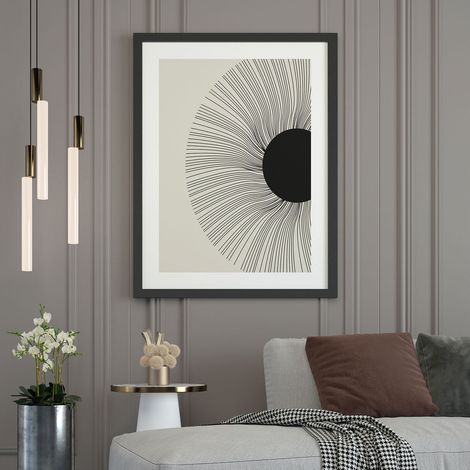 Affiche / Poster - Oeil Design - 60x80 cm - Bordure blanche (1/5)