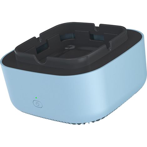 Rauchfreier Multifunktions-Aschenbecher-Luftreiniger mit negativer Ionisierung, Rauchabsorber für Büro, Zuhause, Auto (flammhemmendes Material, 4 Zigarettenfächer) (1/5)
