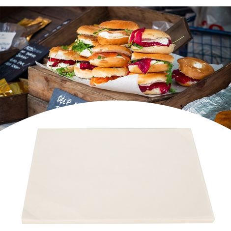 480 feuilles de cuisson alimentaires absorbant l'huile, idéales pour la pâtisserie, le pain et les barbecues. Parfaites pour les fêtes, la cuisine et les barbecues. (1/5)