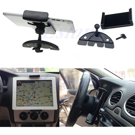1 Support tablette, ABS ajustable multi-axes, portable pliable, base stable, pour voiture 7 pouces (1/5)