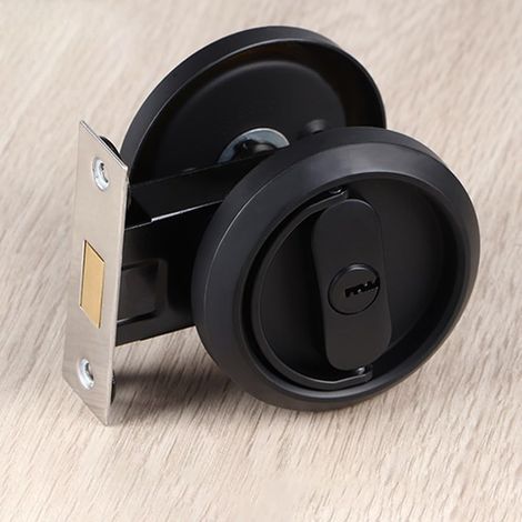 Ensemble de roulettes et de guides pour porte coulissante de penderie (1/5)