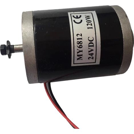 Bürstenloser Elektromotor-Bausatz, Fahrradmotor-Bausatz, 12 V 120 W Hochgeschwindigkeits-Gleichstrom-Elektromotor-Bausatz für DIY-Elektrofahrräder, Dreiräder (1/5)