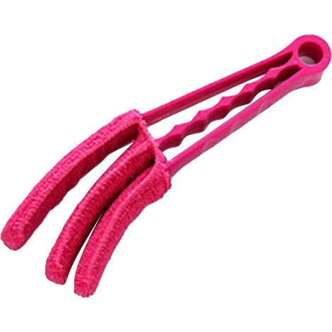 Nettoyeur Pour Stores - Brosse À Stores Avec Bras Réglables - Convient Pour Stores Fenêtres Climatiseurs Et Jalousies - 5 Manches En Microfibre Inclus - 1 Pièce (1/5)