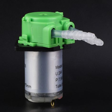 Dosierpumpen-DIY-Peristaltikschlauchkopf für Aquarienlabor-Chemieanalyse (grün 24V 35) (1/5)