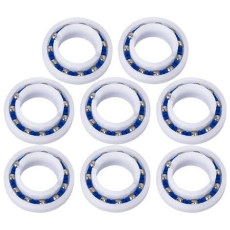 rouge-Lot de 10 roulements à Billes adaptables pour Roue de 180 Robot Nettoyeur de Piscine C60,Dimensions : extérieur 1.1in , intérieur 0.6in (1/4)