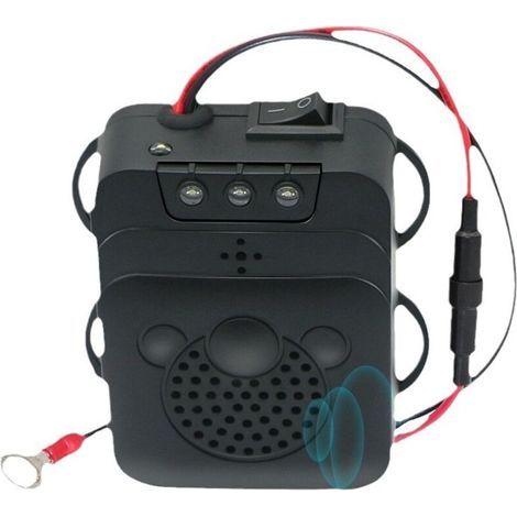 Ultrasonic Car Repellent, Electronic Rat and Marten Deterrent with LED Strobe Lights for Car, Barn, Kitchen (1/4)