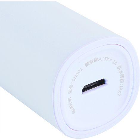 Brosse à dents électrique SN301 Sound Wave pour adultes, étanche, blanchissante, avec tête souple, USB DC5V, bleue (1/5)
