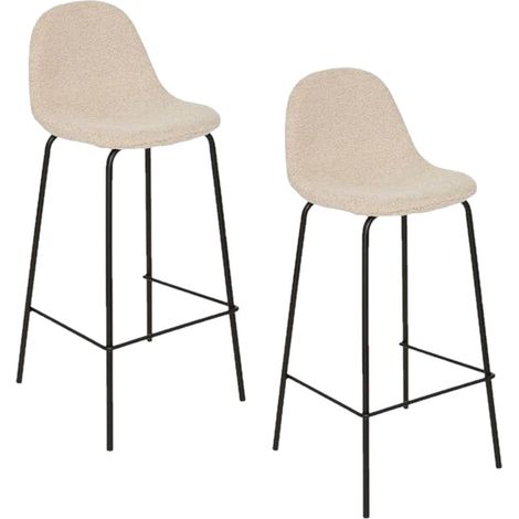 Lot de 2 tabourets de bar VLADI (1/5)