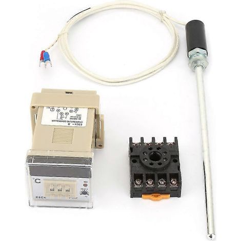 Thermostat numérique E5C4-R avec sonde thermocouple de type K (1/5)
