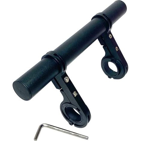 Extensión de manillar, extensión de manillar de bicicleta, soporte para luz, extensión de teléfono, aleación de aluminio para motocicletas, bicicletas eléctricas y bicicletas. (1/5)