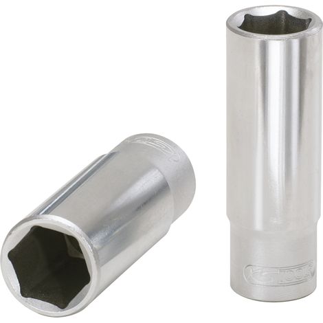 KS Tools 3/8" CLASSIC Sechskant-Stecknuss, lang, 10mm (1/4)