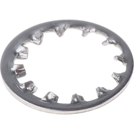 Rondelle antivibration à dents internes, pour vis M16, Acier Inoxydable A2 304 ( Prix pour Sachet de 50 ) (1/2)