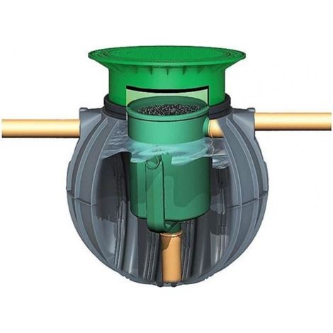 Klärgrube mit Filter 600 Liter, 1 bis 2 Einwohner