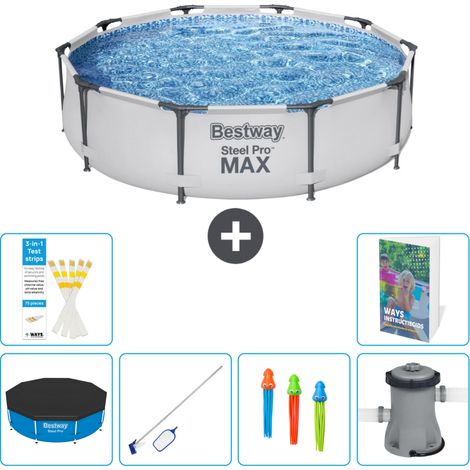 Bestway Steel Pro MAX Rund - 305x76 cm - 7-teilig  S125 (1/5)