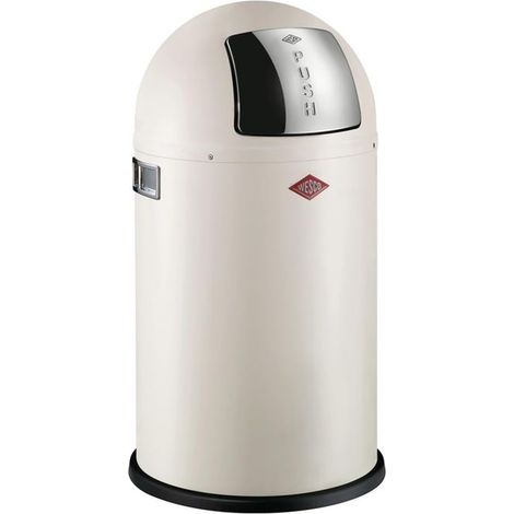 Wesco Pushboy Junior Pattumiera 22 Litri Sabbia Opaco