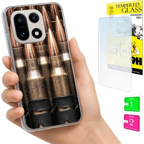 Funda para OnePlus 15 Photo, cubierta trasera + cristal 9H (1/5)