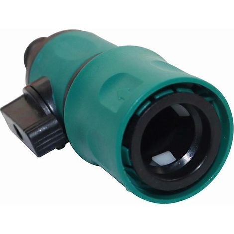 Raccord rapide rond pour tuyau d'arrosage, pour voiture, 9,5 x 4,5 x 3,6 cm, irrigation, 1 pièce
